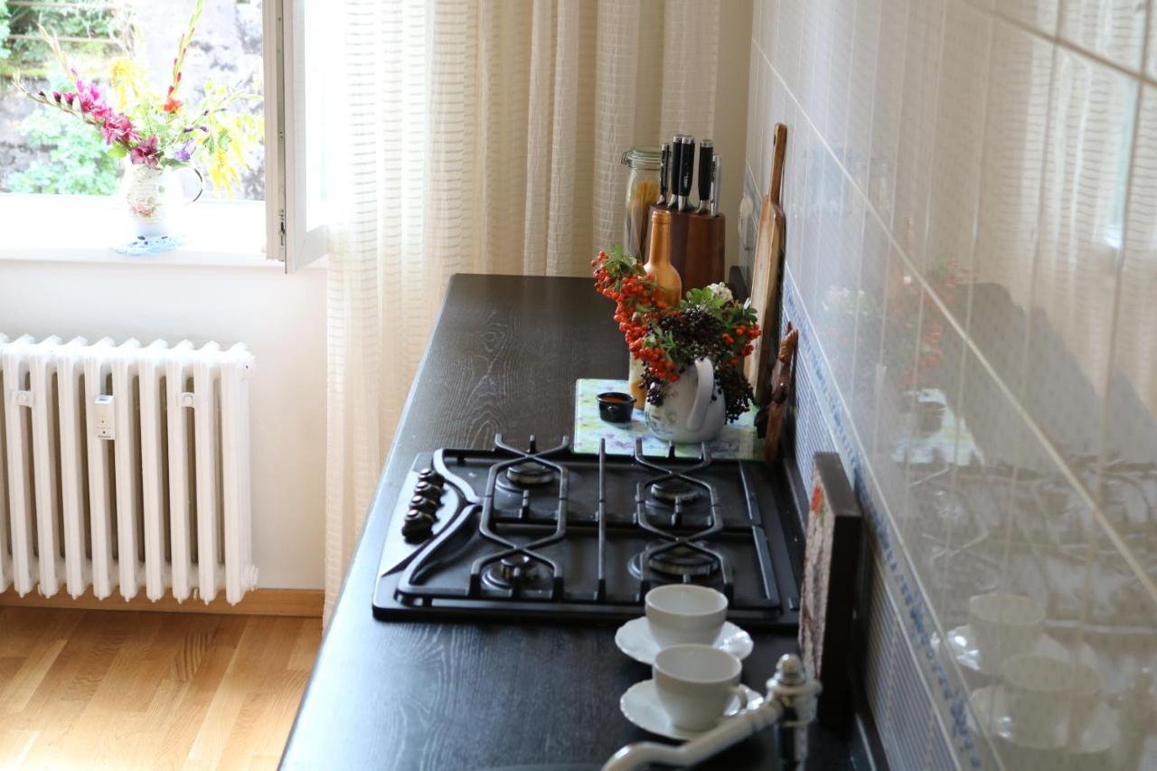 Retro Big Apartment With Two Balconies And Lift Карловы Вары Экстерьер фото